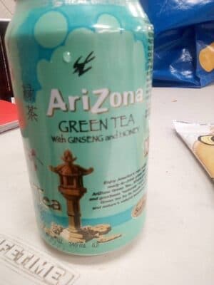 Arizona Green Tea package