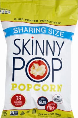 Skinny Pop Skinny Pop popcorn package