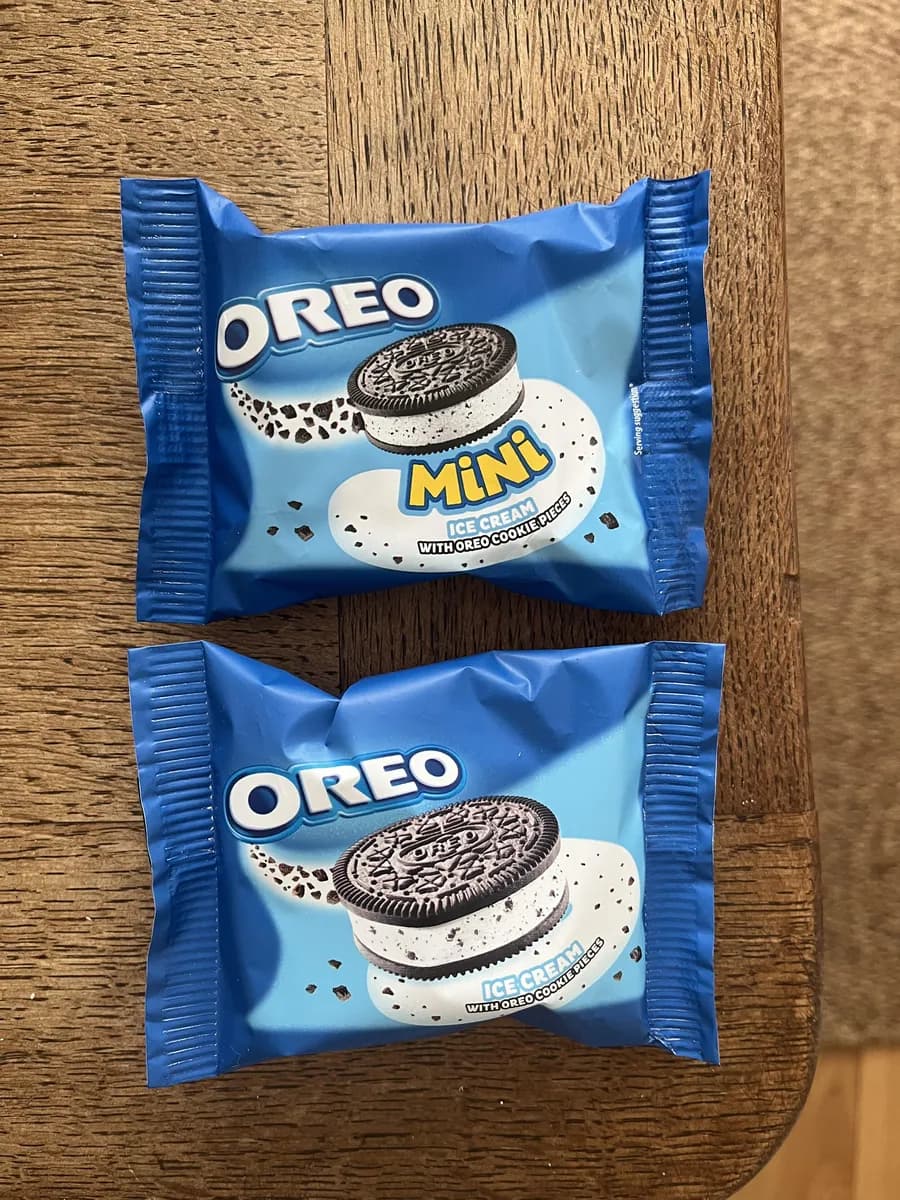 Nabisco Mini Oreo Ice Cream Sandwiches — 6ct to 4ct