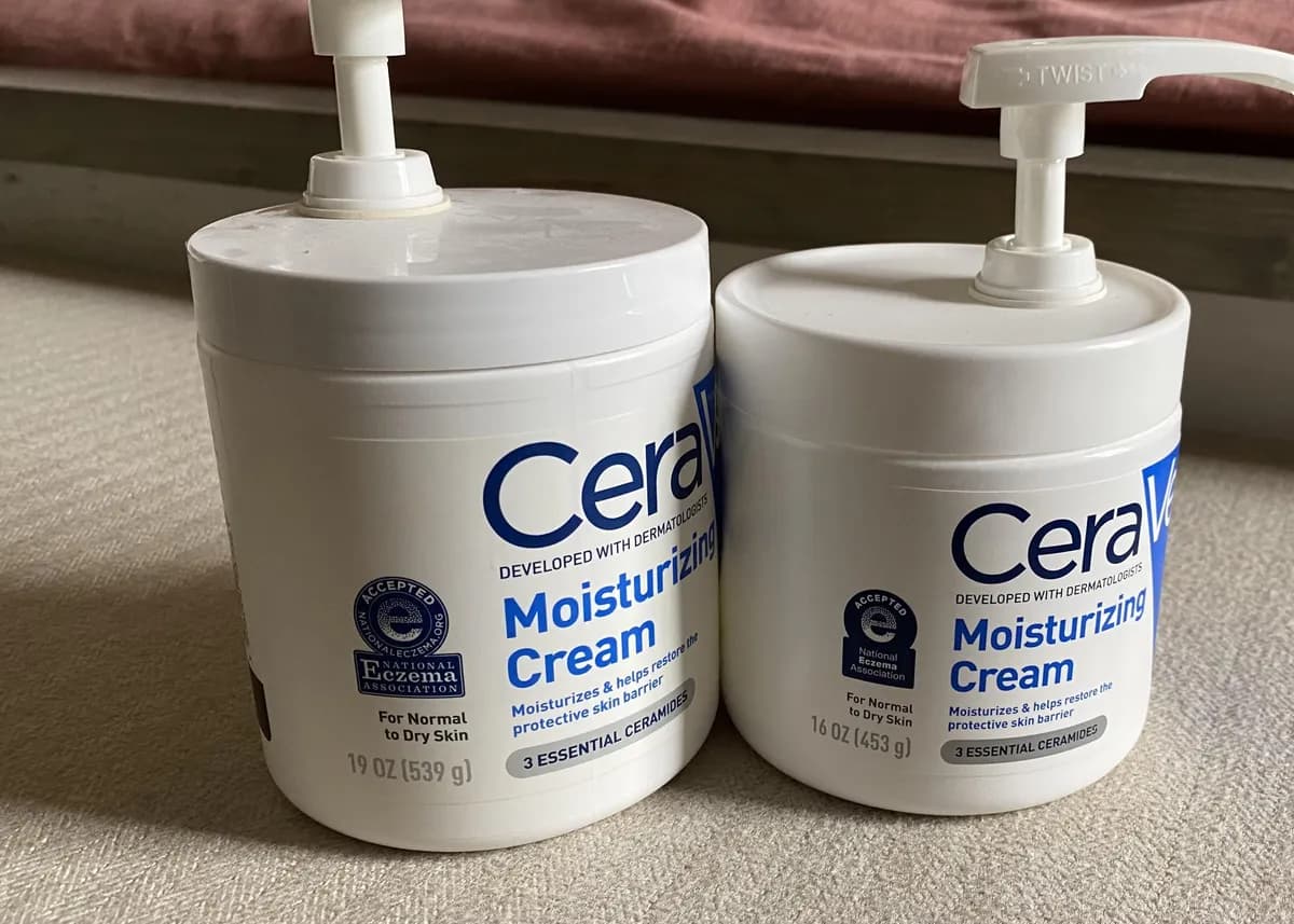 CeraVe CeraVe Moisturizer — 19oz to 16oz