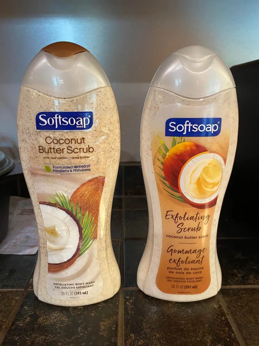 Softsoap Coconut Husk Scrub Soap