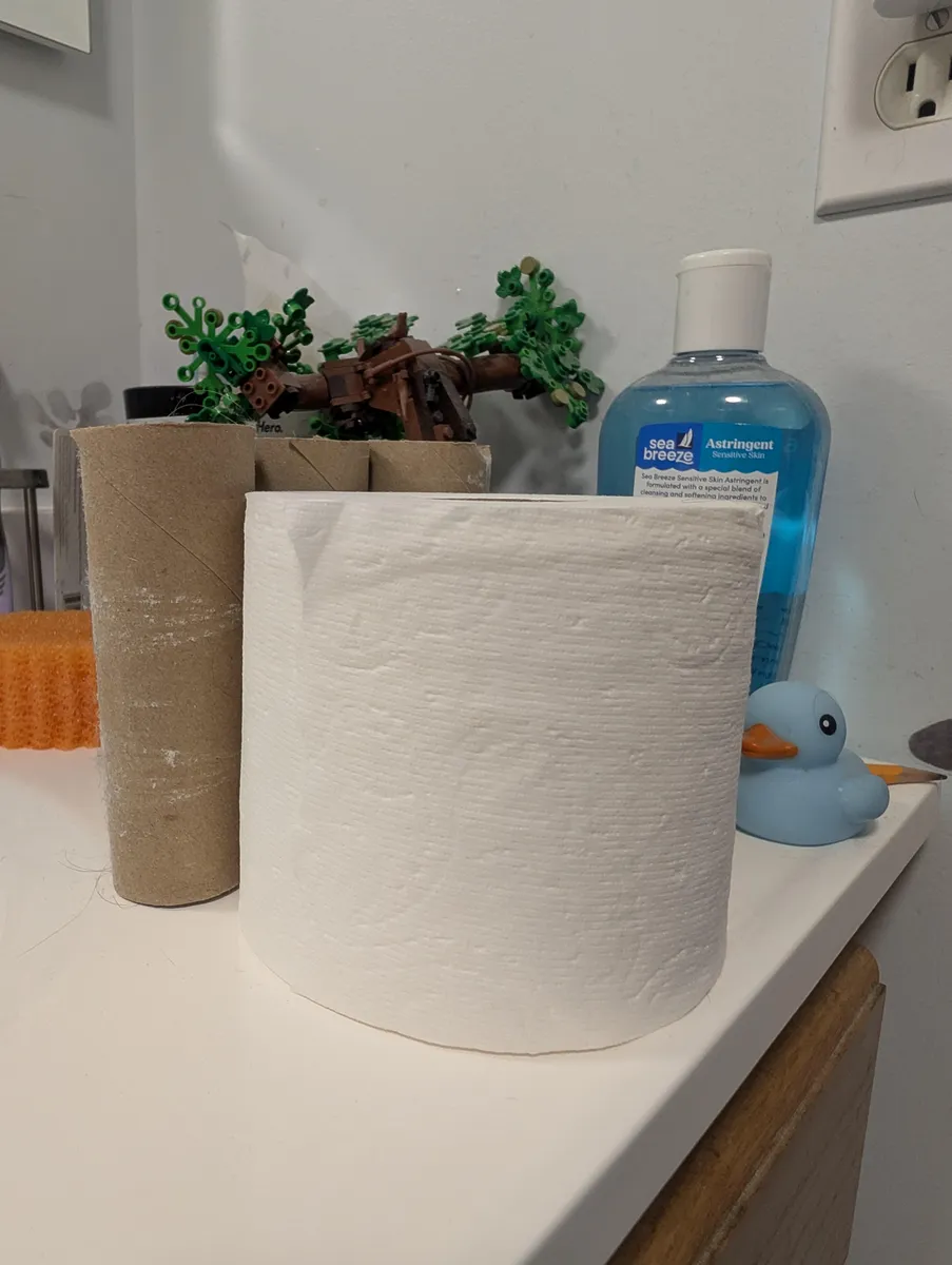 Charmin Charmin toilet paper — side-by-side comparison