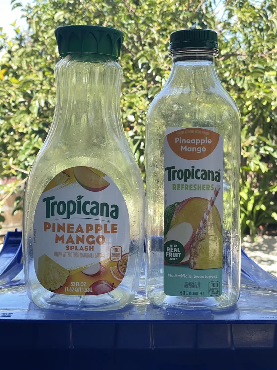 Tropicana Tropicana Refreshers — 52fl oz to 40.7fl oz