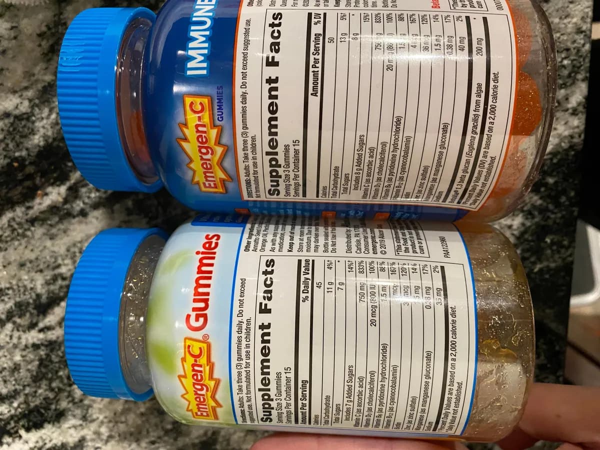 Emergen-C Immune support gummies