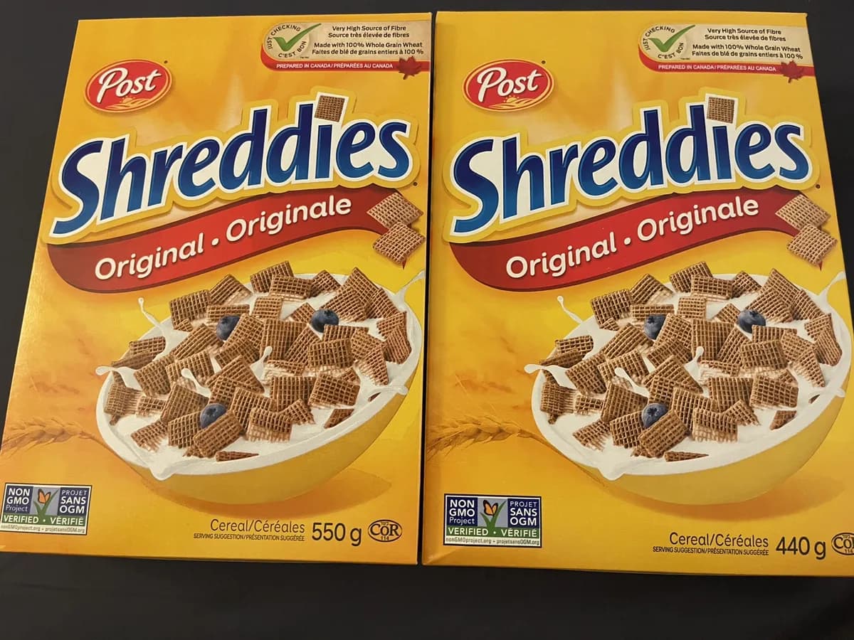 Shreddies Shreddies — 550g to 440g