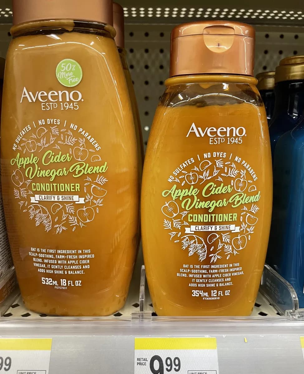 Aveeno Conditioner — 532ml to 359ml