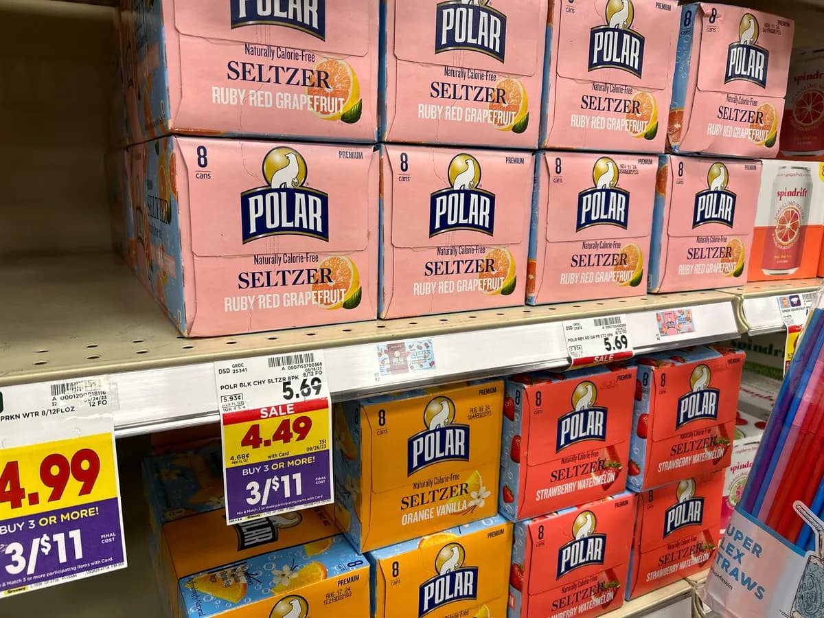 Polar Polar Seltzer — 12ct to 8ct