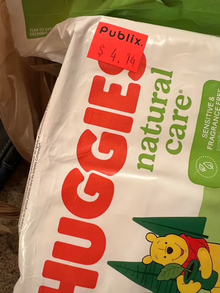 Huggies Wipes — 184ct to 168ct