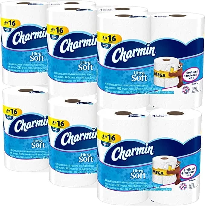 Charmin Charmin Ultra Mega Rolls — 350ct to 264ct
