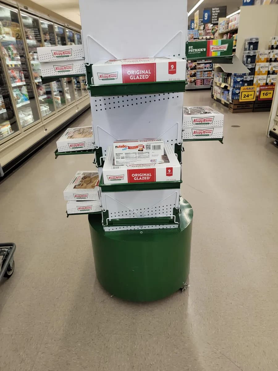 Krispy Kreme Donuts — 12ct to 9ct