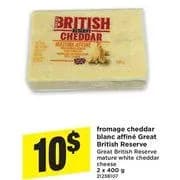 Maxi British Cheddar — 800g to 400g