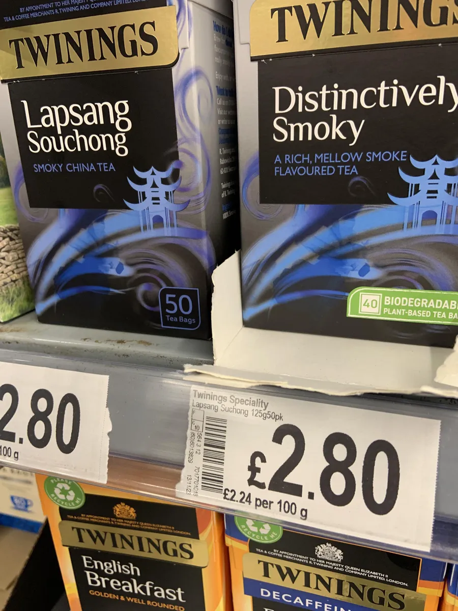 Twinings Tea — 50ct to 40ct