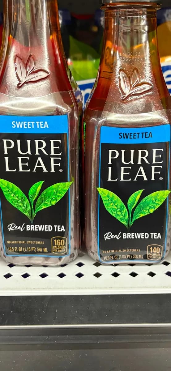 Pure Leaf Pure Leaf Tea Raspberry — 18.5fl oz to 16.9fl oz