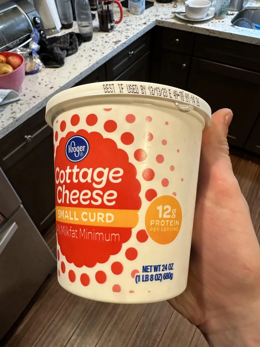 Kroger Cottage Cheese and Sour Cream package photo