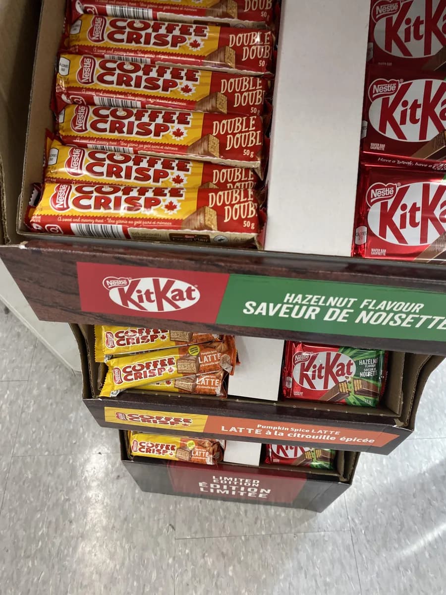 Nestle Coffee Crisp package