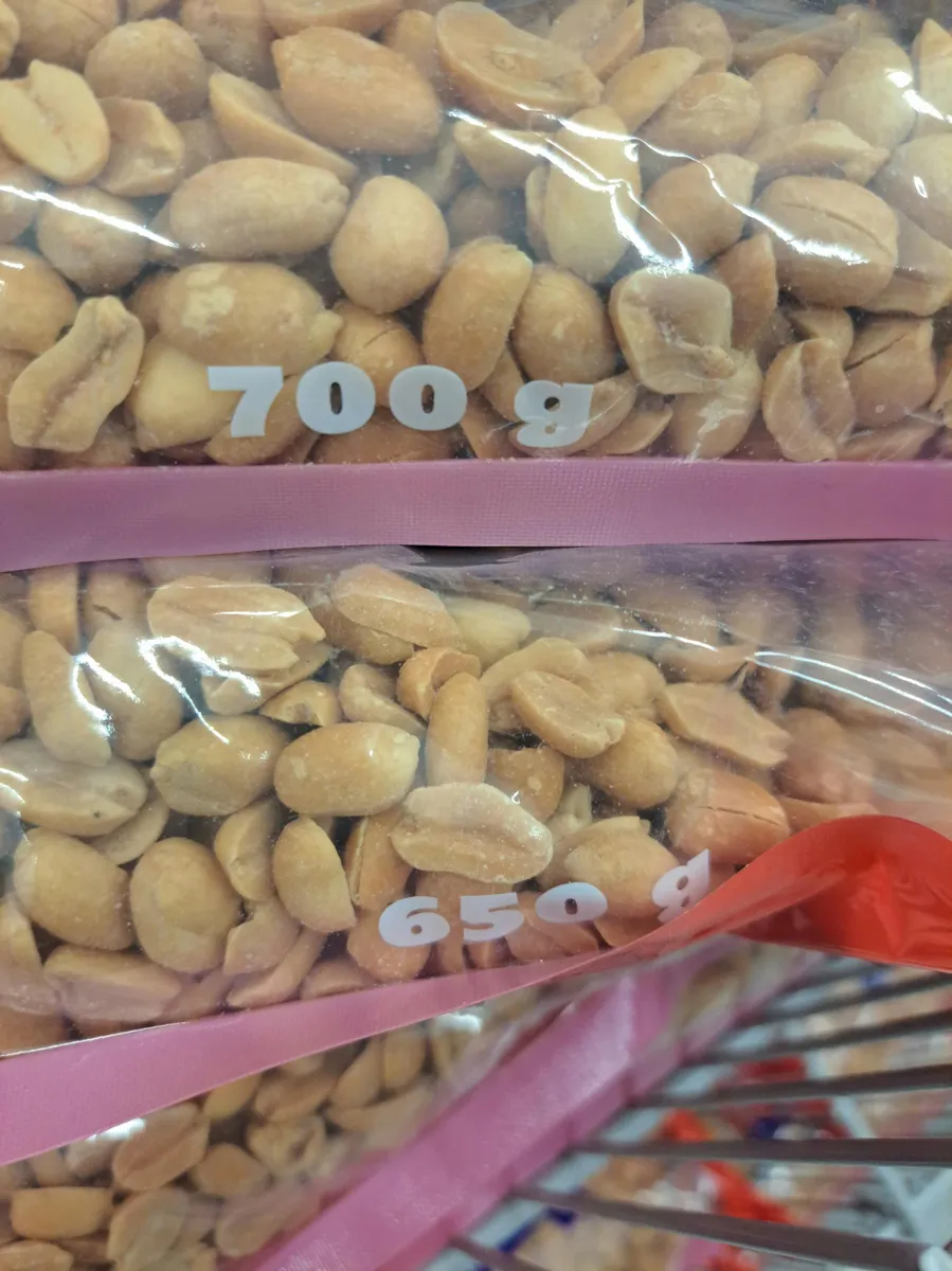 Dollarama Peanuts — 700g to 650g