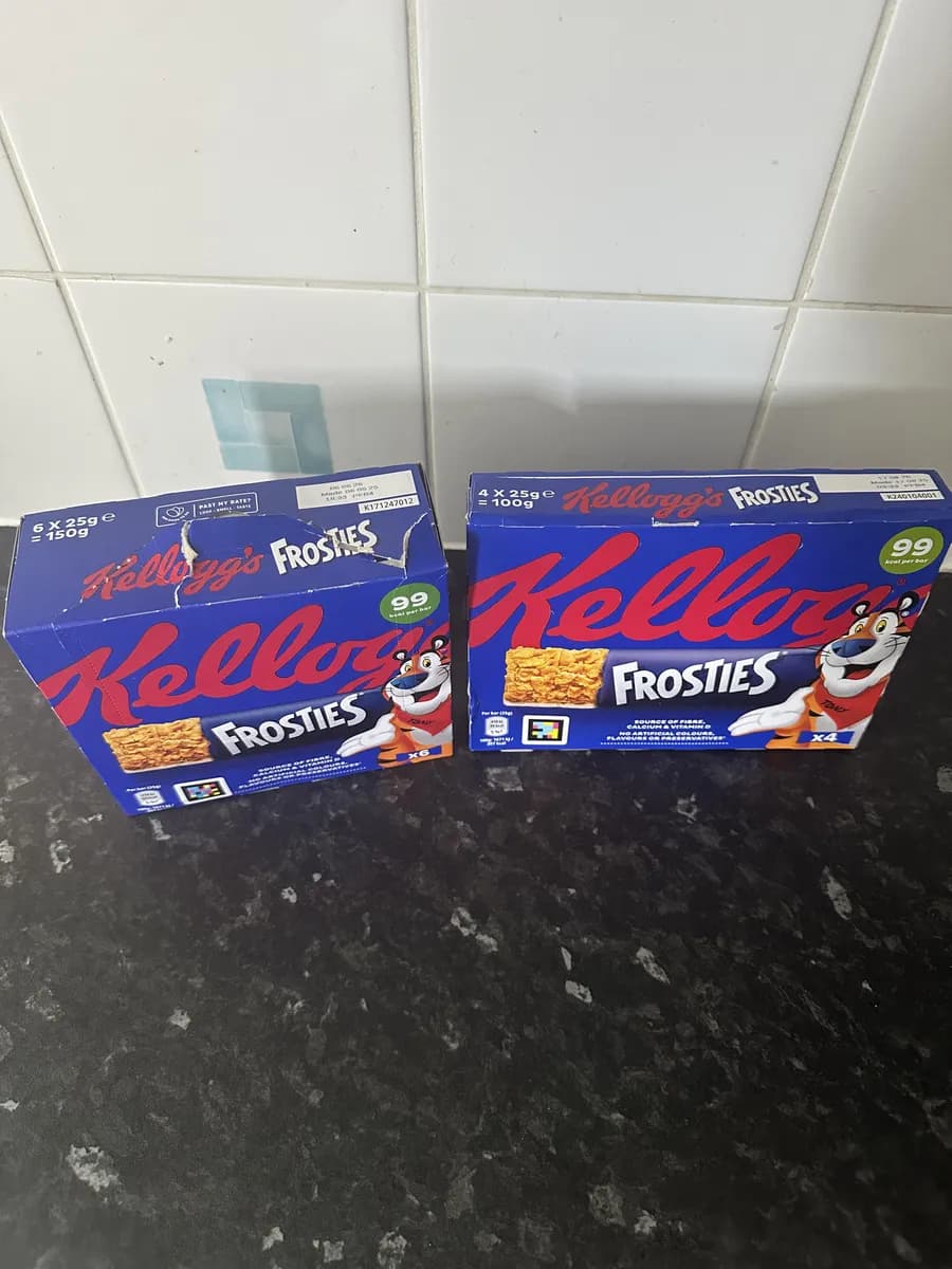 Kellogg Frosted Flakes Cereal Bar — 6ct to 4ct