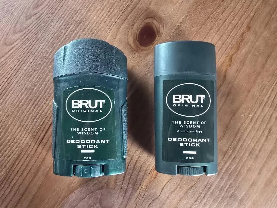 Brut Deodorant Stick — 75g to 50g