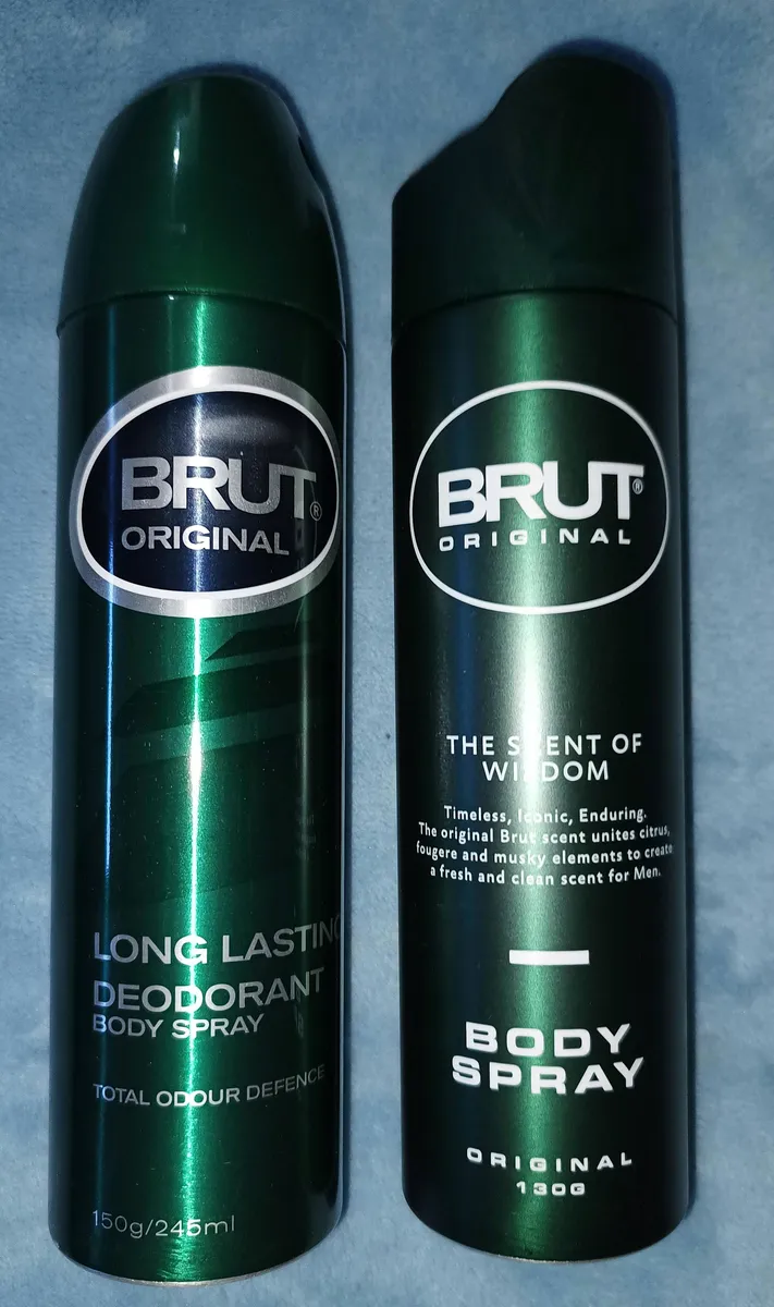 Brut Deodorant — 150g to 130g
