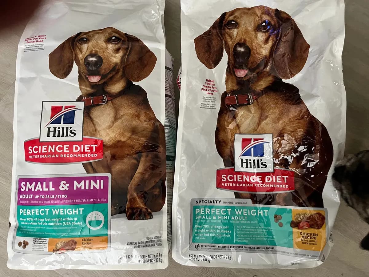 Hill's Science Diet Science Diet Small & Mini Adult Perfect Weight package photo