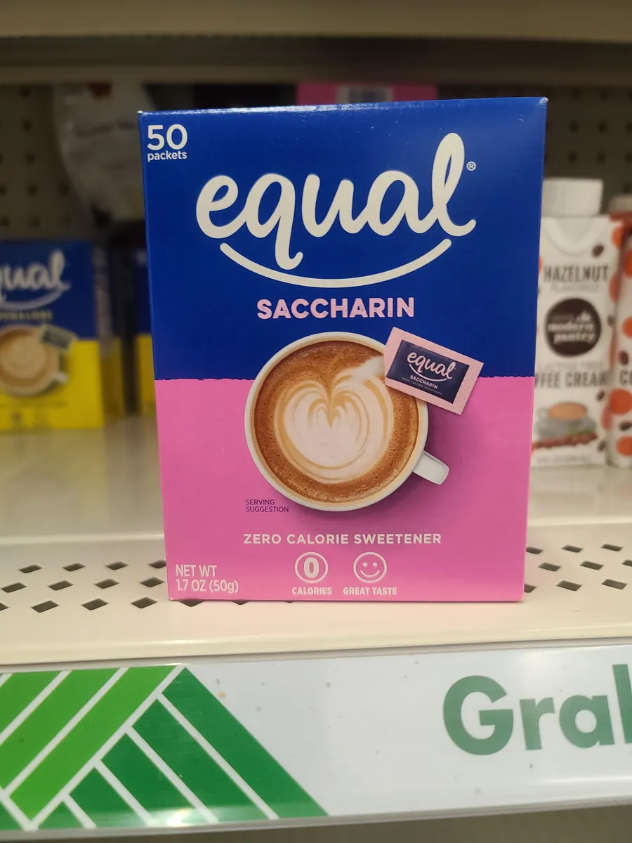 Dollar Tree Pink Sweetener — 100ct to 50ct