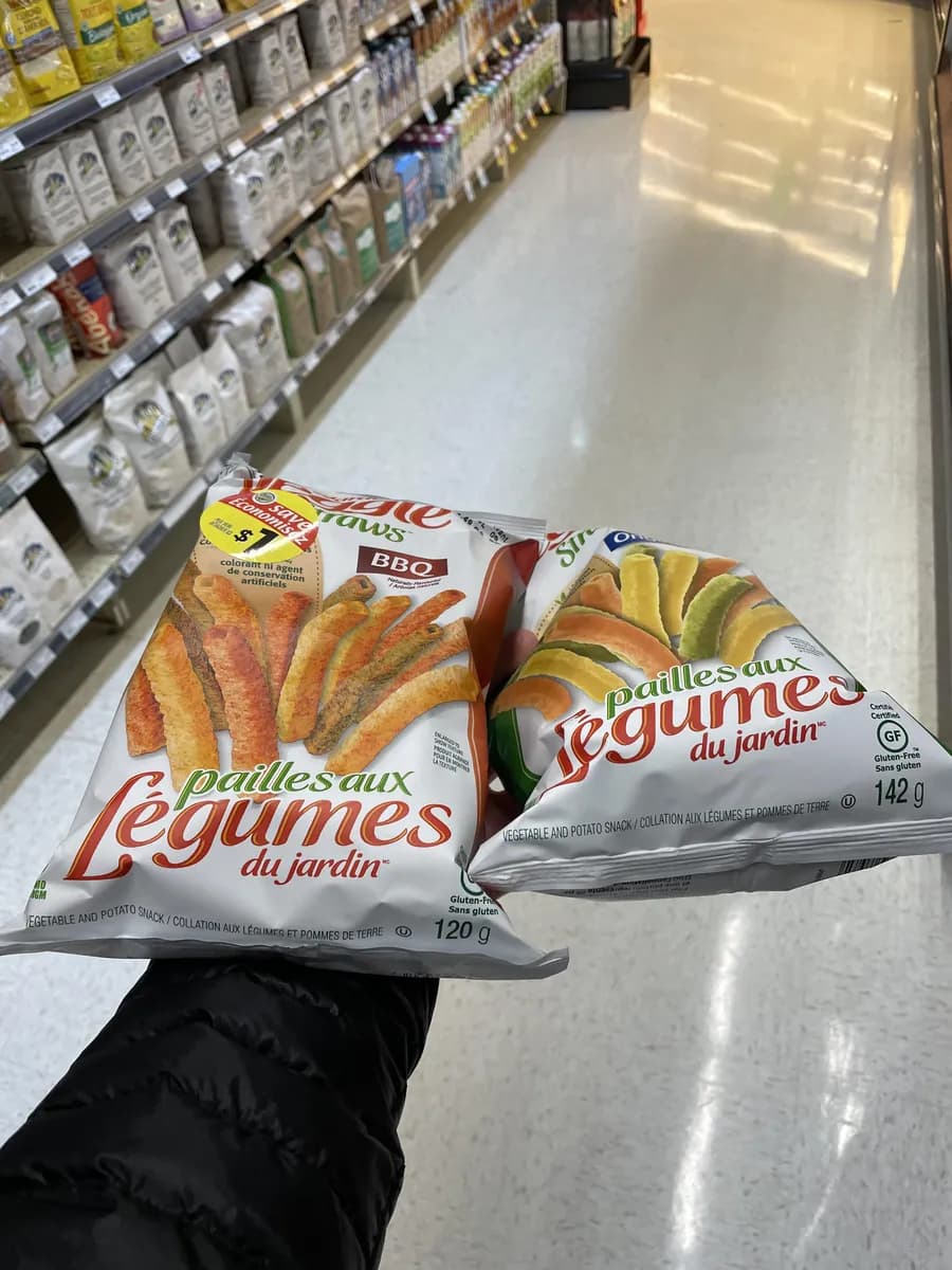Frito-Lay Veggie Straws package
