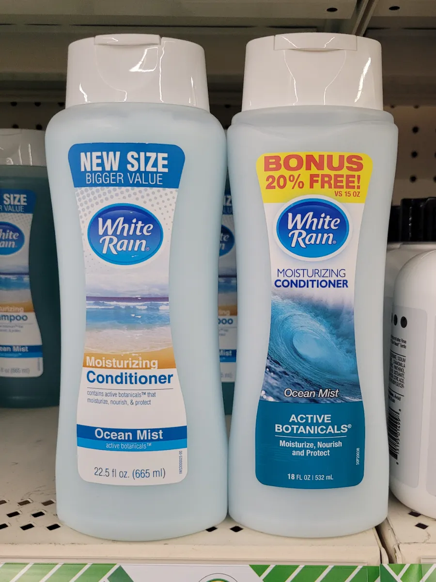 Dollar Tree Moisturizing Conditioner Ocean Mist — 18oz to 15oz
