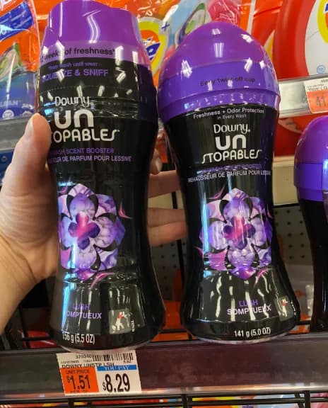 Downy Unstoppables — 5.5oz to 5oz