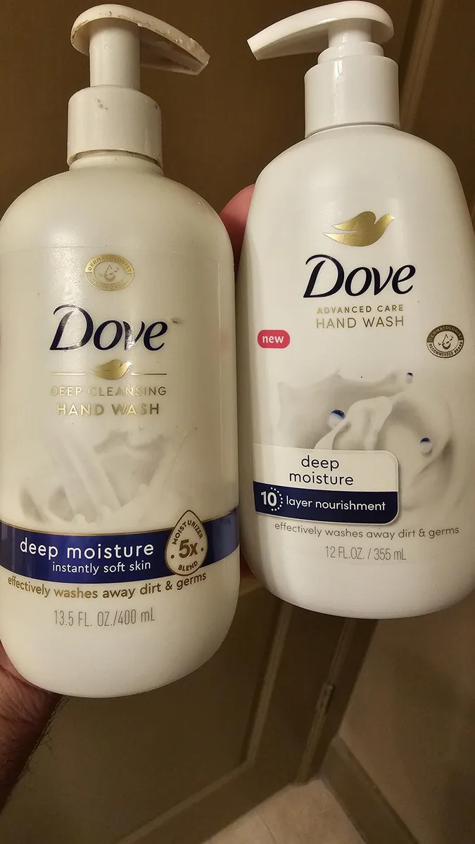 Dove Hand Wash package