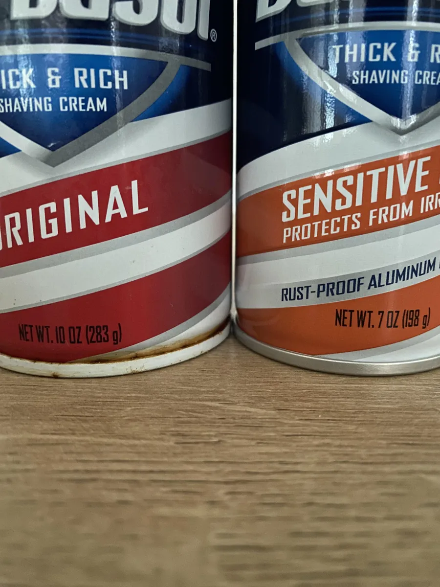 Boost Thick & Rich Shaving Cream — 10oz to 7oz