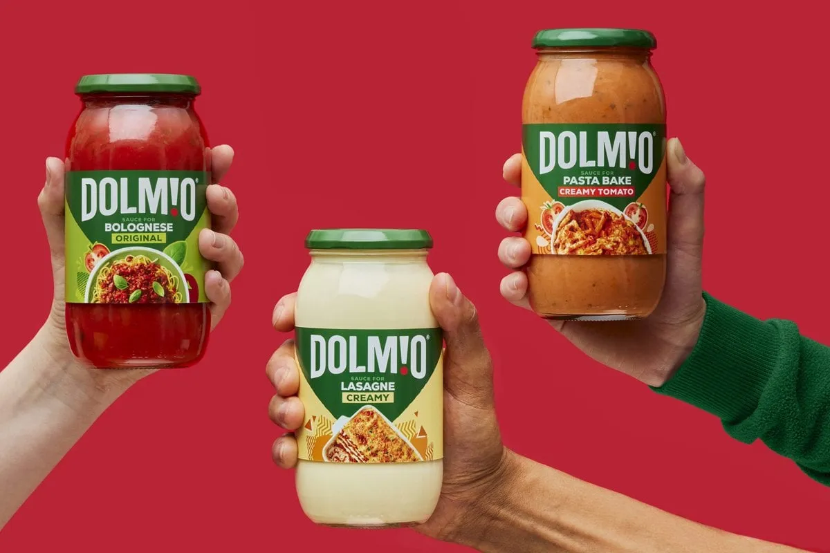 Dolmio Dolmio Sauce package