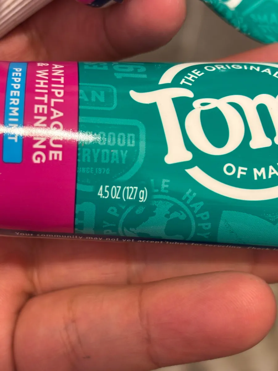 Tom's Of Maine Toothpaste 2-pack package