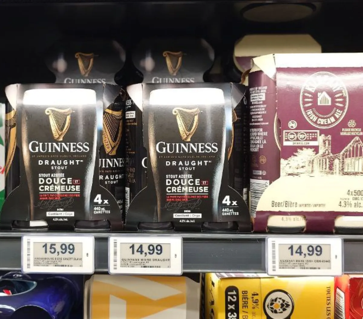Guinness Guinness Beer — 500ml to 440ml