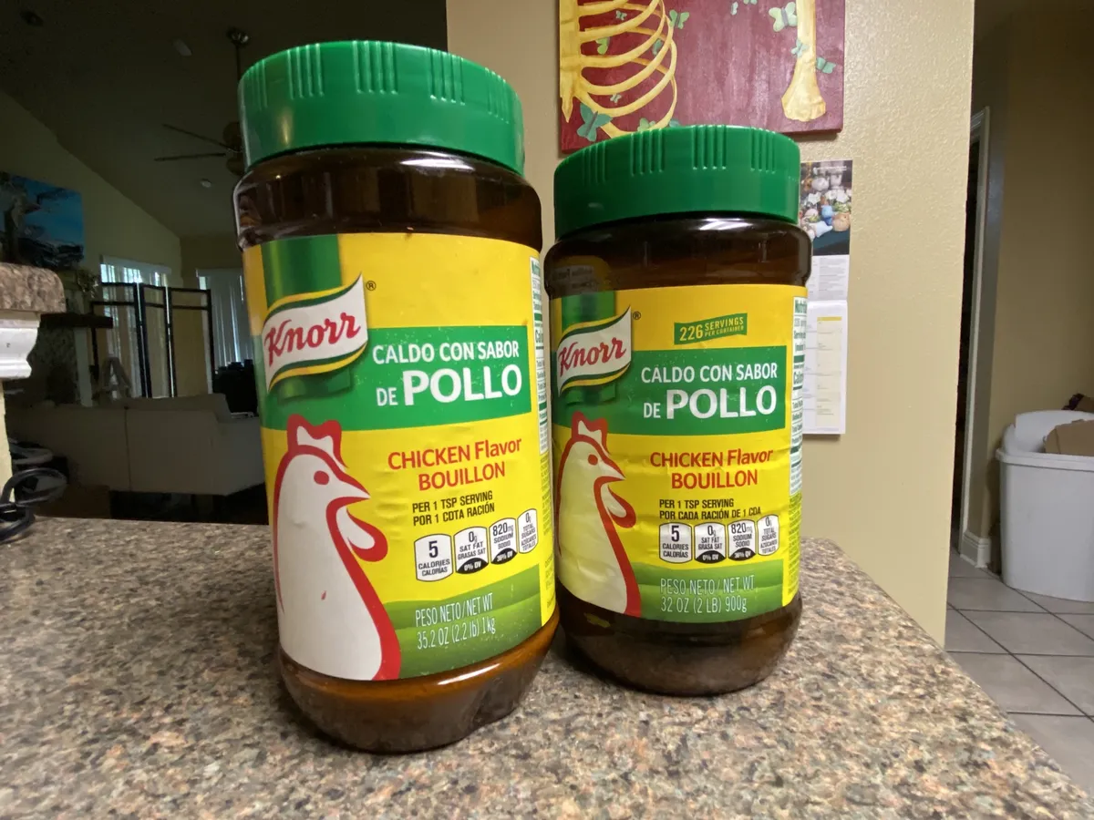 Knorr Caldo con Sabor de Pollo (Chicken Flavor Bouillon) — 35.2oz to 32oz