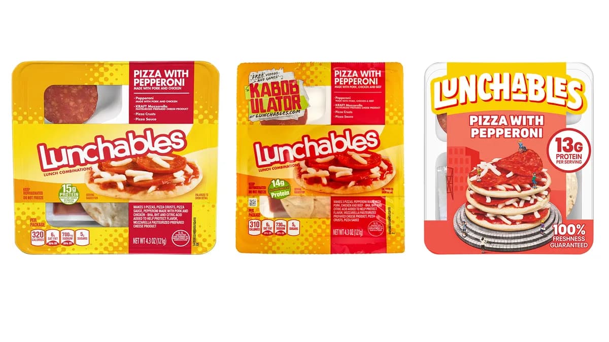 Lunchables Pizza Lunchables — 15g to 13g