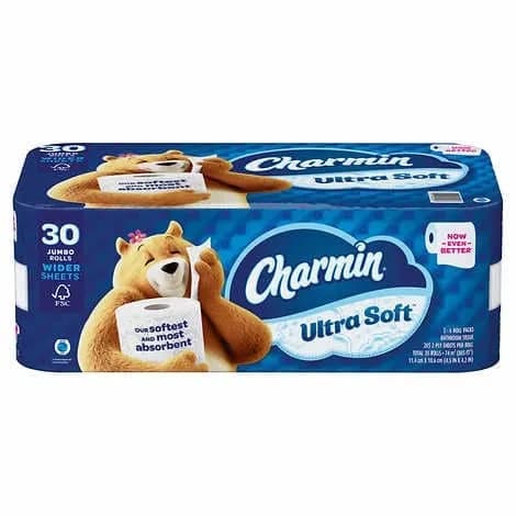 Charmin Charmin Ultra Soft Bath Tissue 2-Ply package