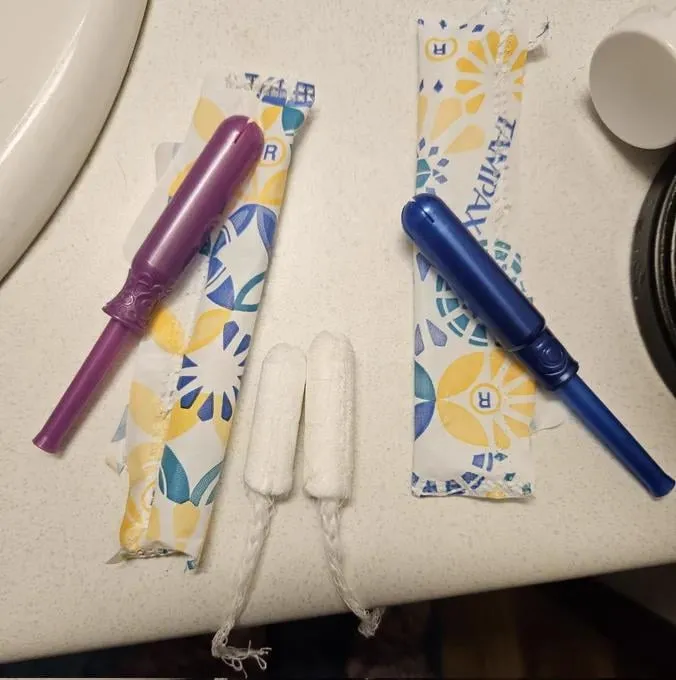 Tampax Tampax tampons package photo