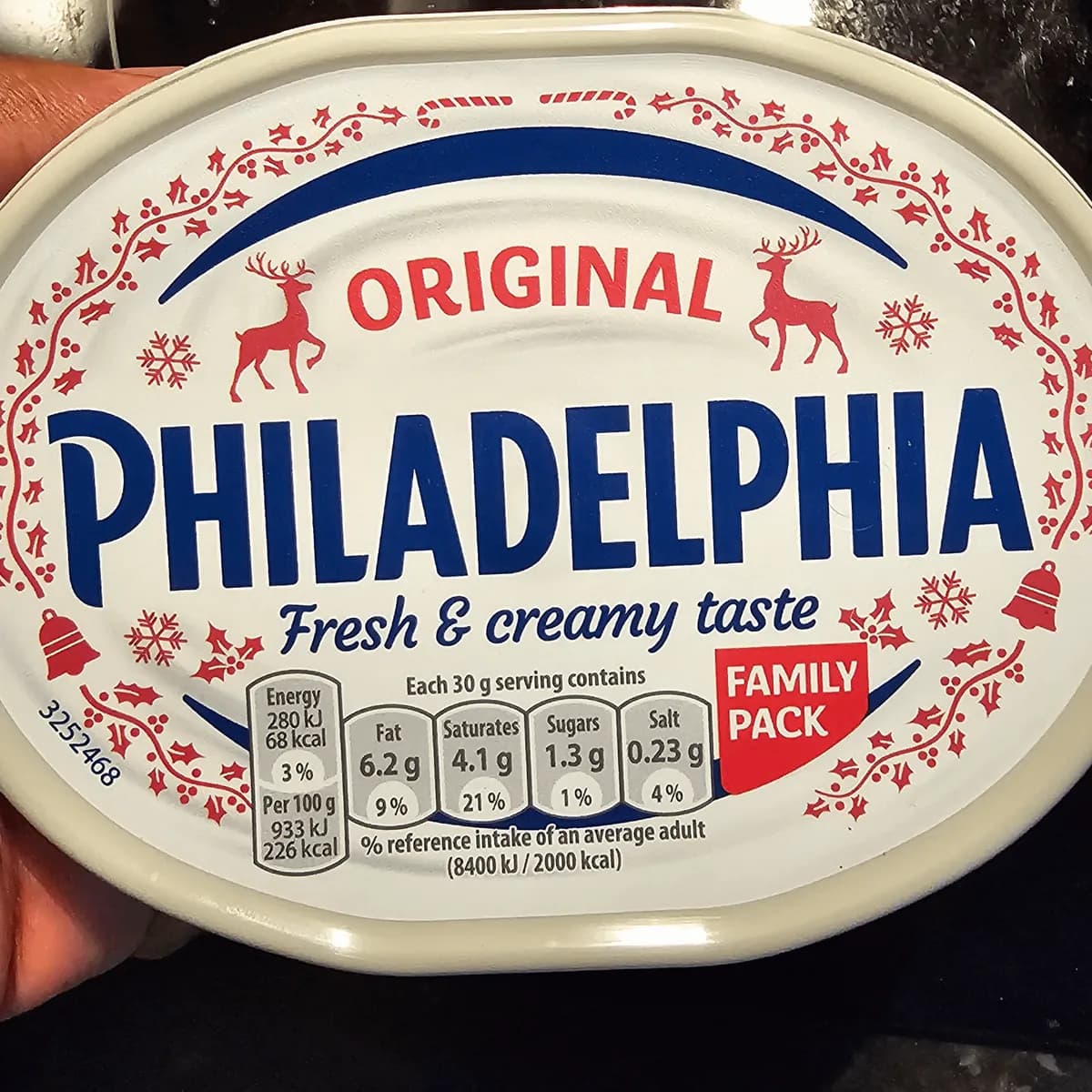 Philadelphia Cheesecake (Family Pack) — 340g to 280g