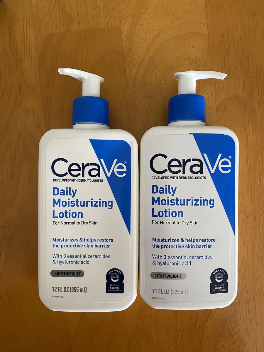 CeraVe Daily Moisturizing Lotion — 16fl oz to 15fl oz
