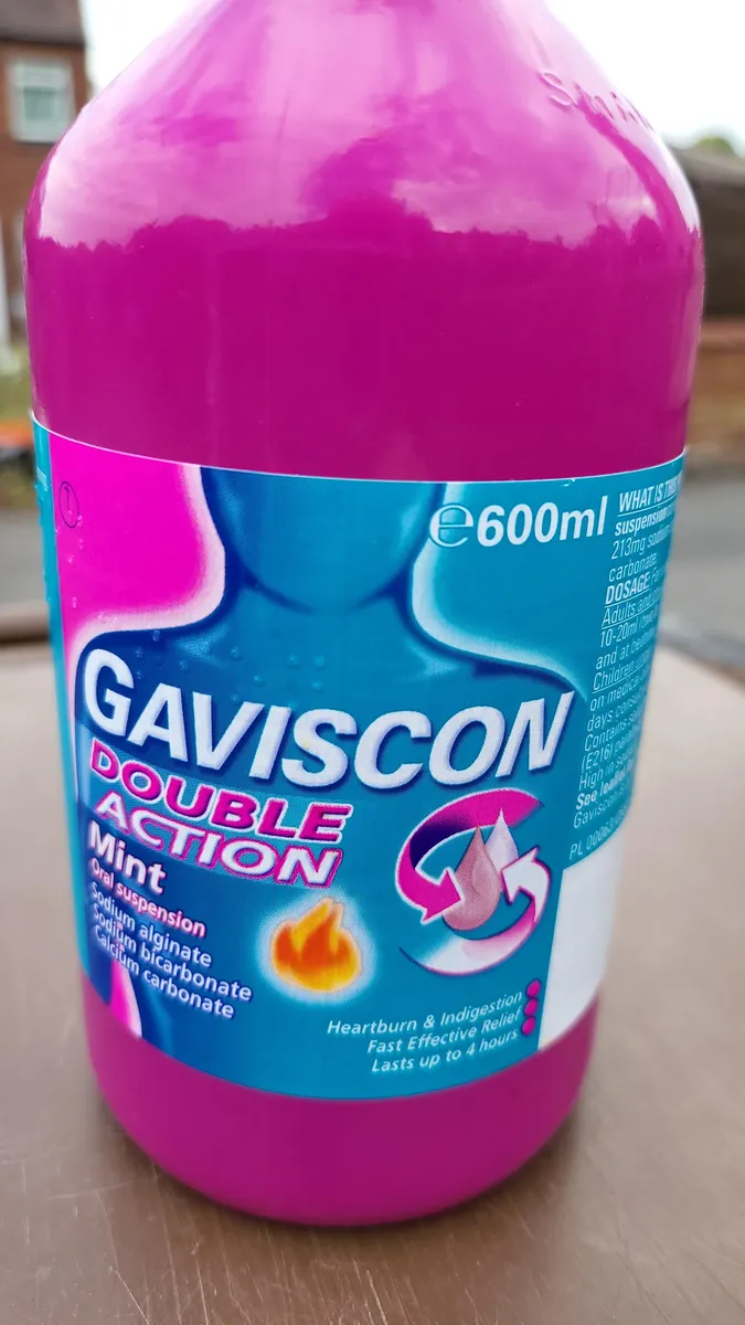 Gaviscon Gaviscon Double Action — 600ml to 500ml