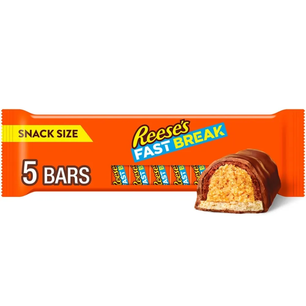 Hershey Snack size candy bars — 5ct to 4ct