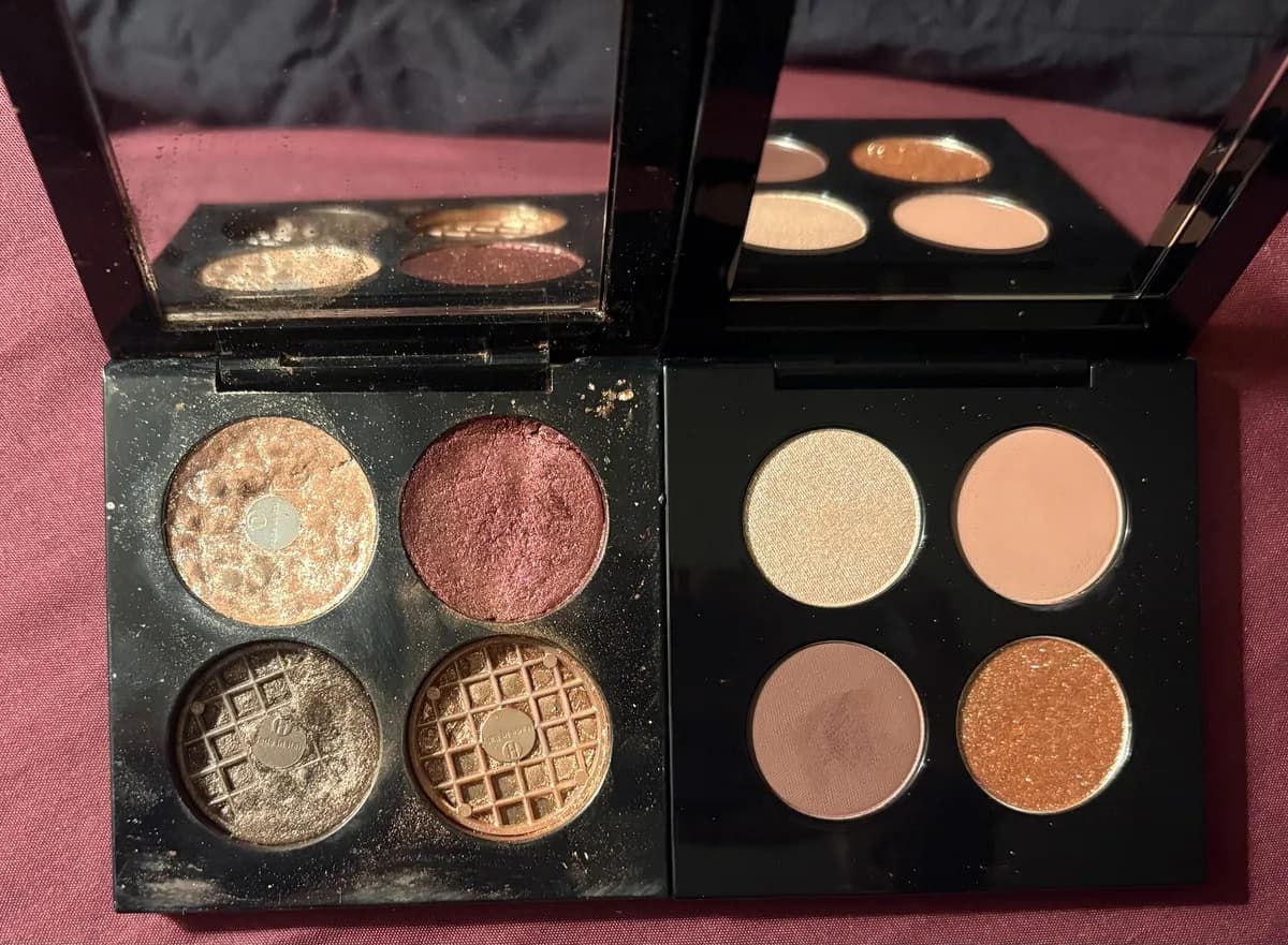 Pat McGrath Eyeshadow Quads — 6g to 5.2g