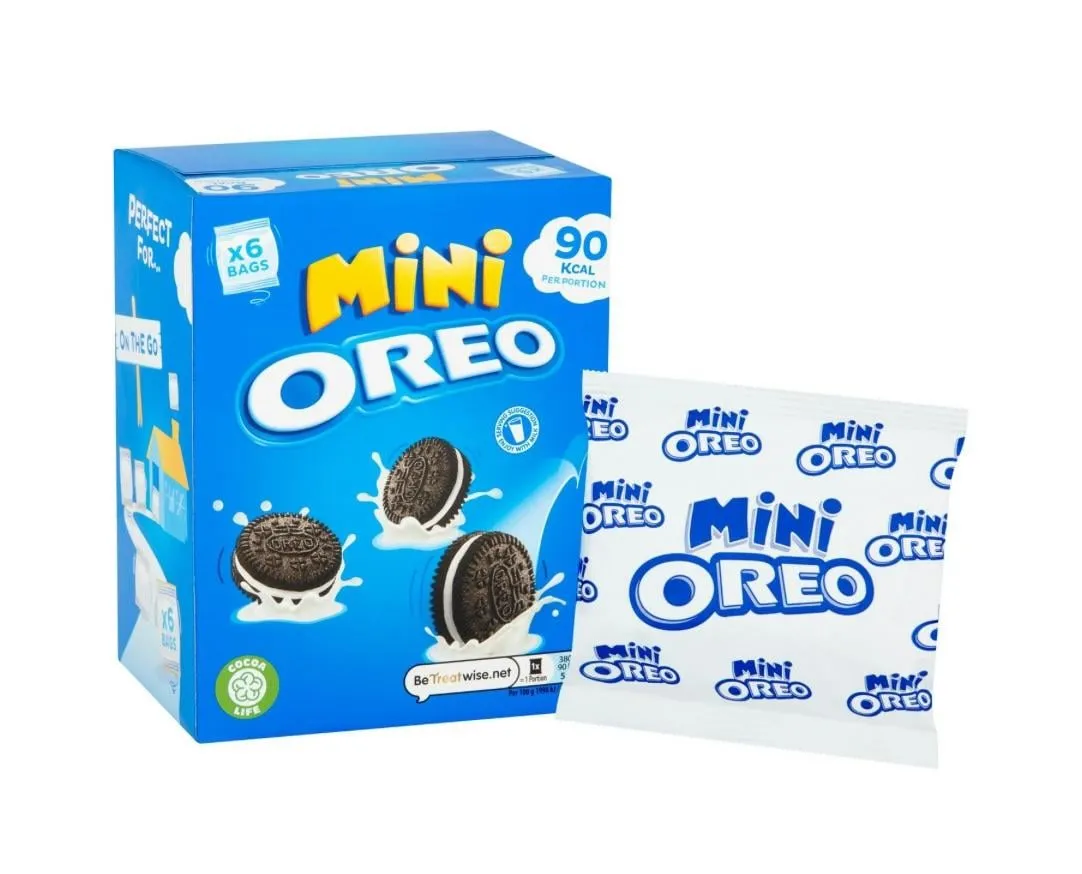 Nabisco Mini Oreos package