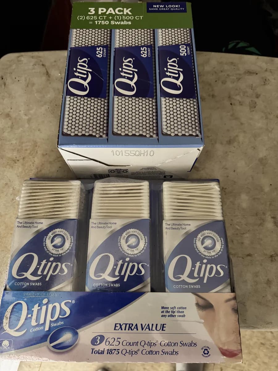 Q-Tips Q-tips cotton swabs — 1875ct to 1750ct
