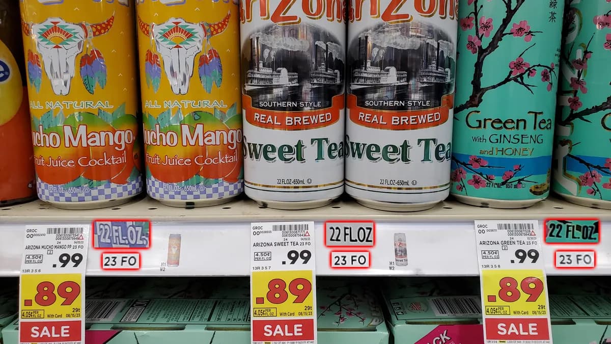 Arizona Arizona Single Can — 16fl oz to 15.3fl oz