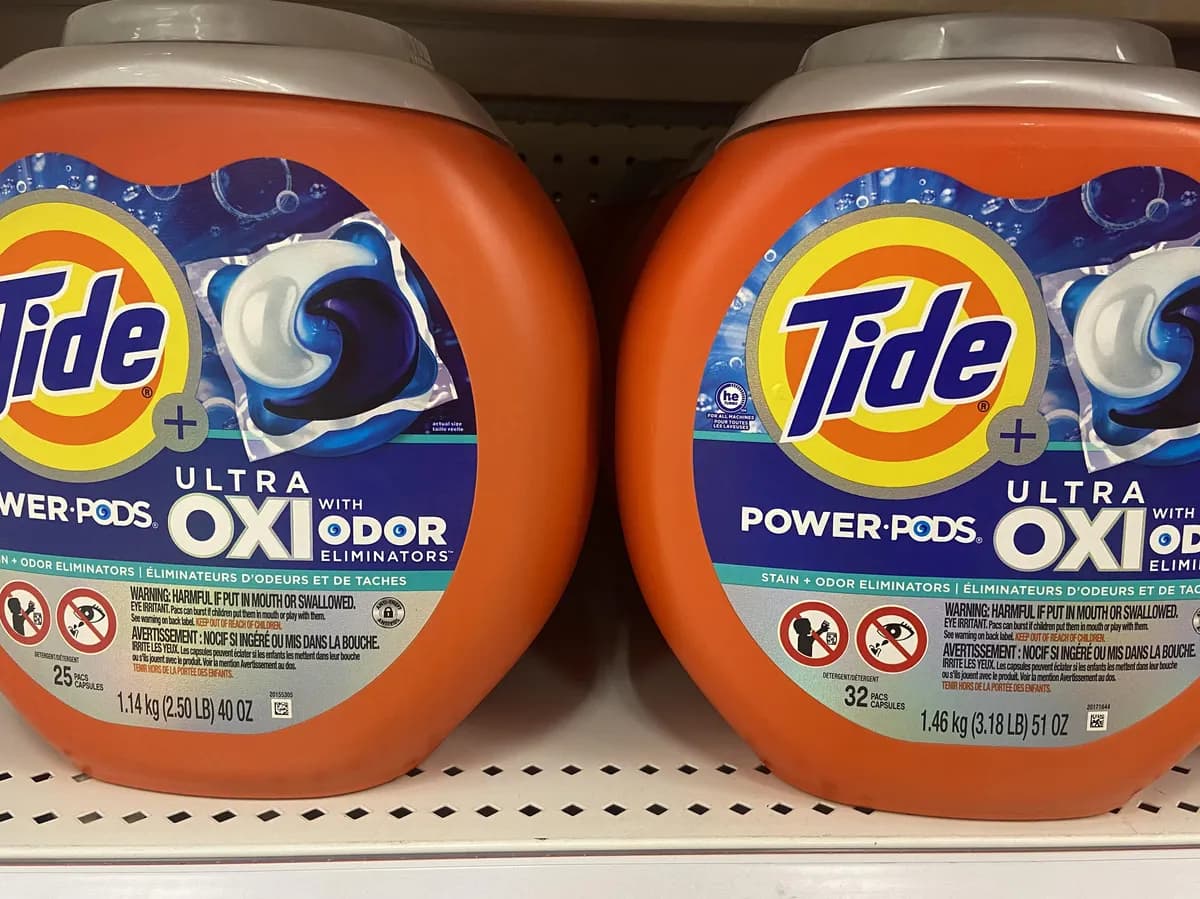 Tide Tide Pods Oxi Odor Eliminators — 3.18lb to 2.5lb