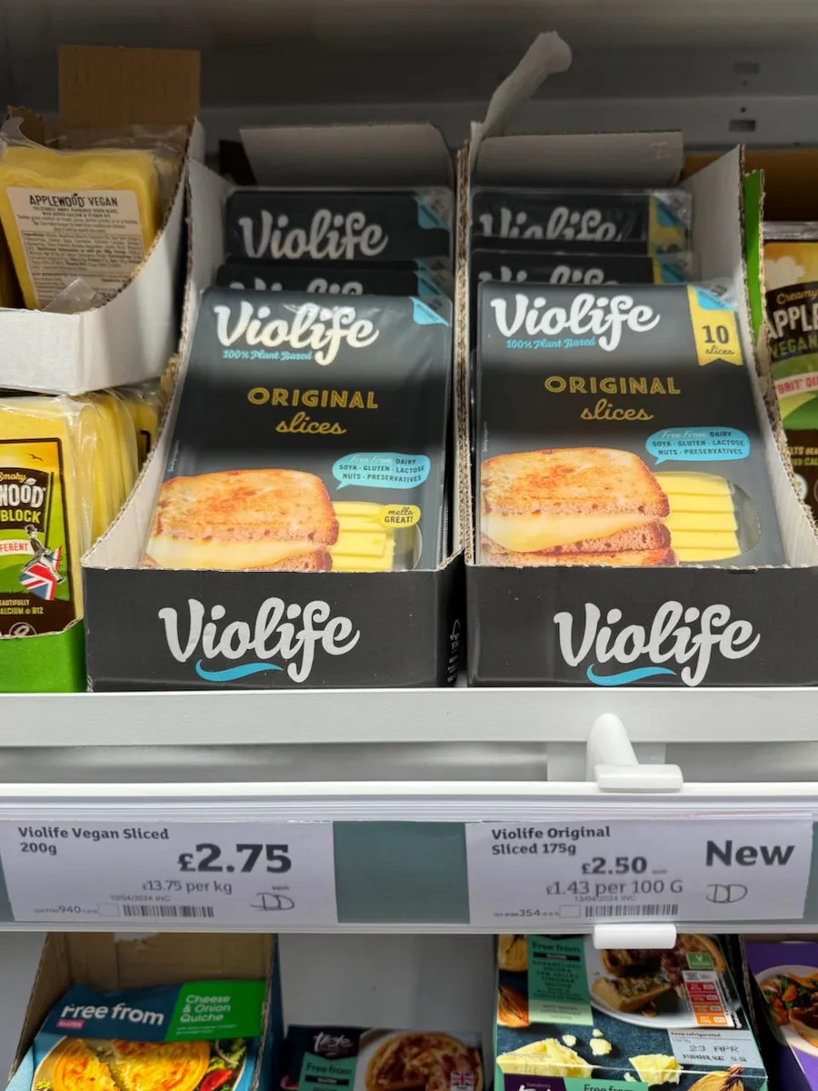 Violife Cheese slices — 200ct to 179ct
