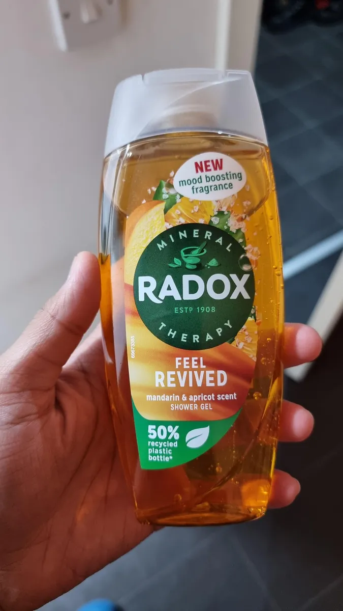 Radox Shower Gel — 250ml to 225ml