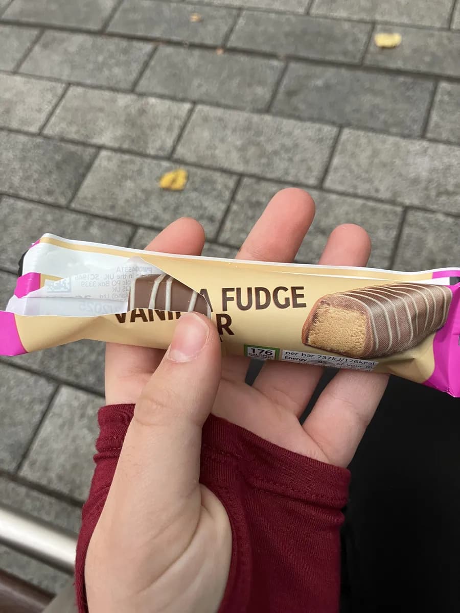 M&S chocolate bar