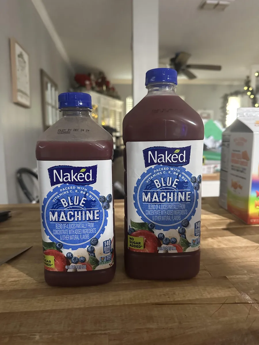 Naked Naked Juice — 64fl oz to 46fl oz